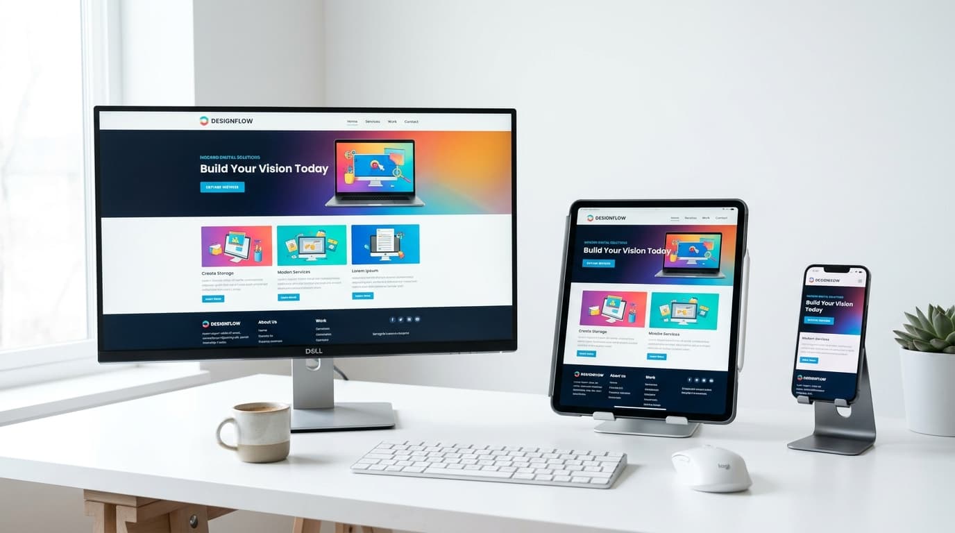 SEO・スマホ対応を標準装備