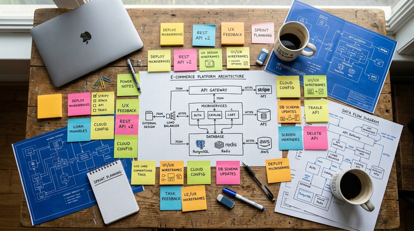 御社の業界・業務フローに完全特化した設計
